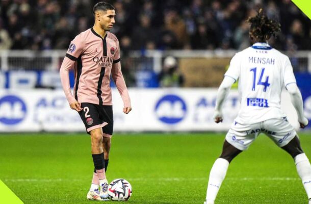 Black Stars defender, Gideon Mensah points out Achraf Hakimi as his toughest opponent