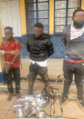 Police arrest three in GHghs149,500 daylight robbery near Shama junction