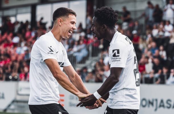 Ghanaian teenage sensation Prince Amoako Junior scores and assists on FC Nordsjaelland debut