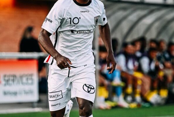 Afriyie Barnieh fires FC Aarau to league summit with brace