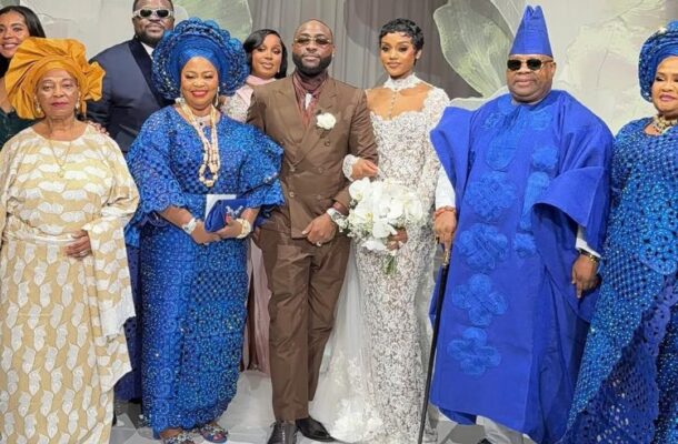 Love & Luxury: Davido and Chioma seal their union in spectacular Miami ceremony [PHOTOS]