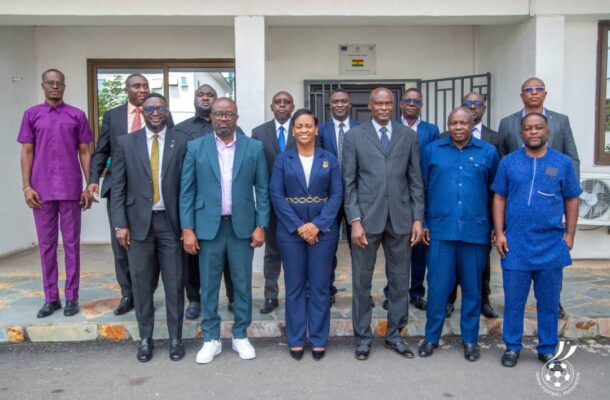 GFA Boss engages CID Director-General ahead of 2025/26 Ghana Premier League campaign