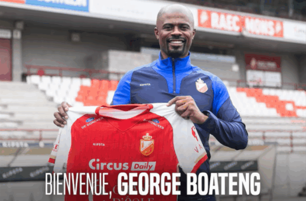 George Boateng lands coaching job at Belgian side RAEC Mons