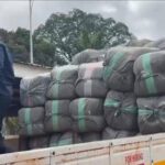 Kumasi: National Security destroys fake baby diapers imported from Nigeria