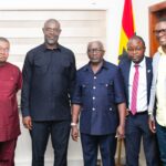 Director-General of the Liberian National Lottery Authority and team pay working visit to NLA Ghana