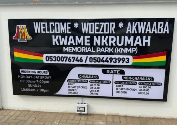 GTA denies replacing 'Akwaaba' and 'Woezor' with Ga greeting at Nkrumah Park