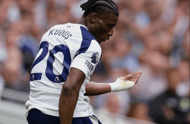Mohammed Kudus relishes his Spurs Premier League debut after commanding victory over Burnley