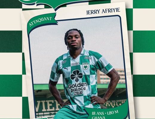 Newly promoted Belgium Pro League side, RAAL La Louvière announce the signing of Jerry Afriyie on loan