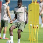 Video: Watch Thomas Partey take part in first Villarreal training after his move to the Submarines