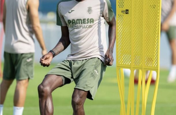 Video: Watch Thomas Partey take part in first Villarreal training after his move to the Submarines