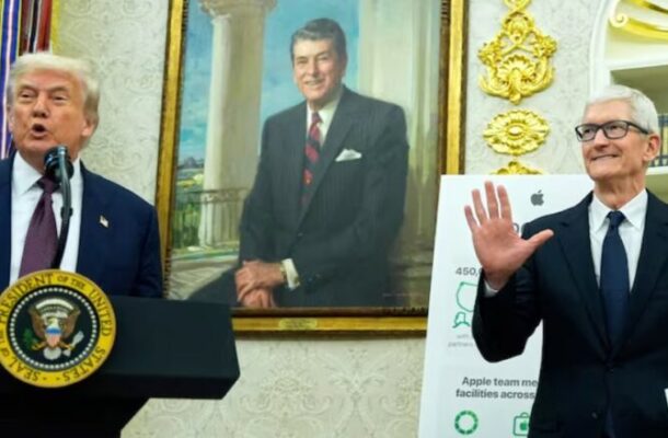 Apple Commits Additional $100 Billion to US Investment Amid Trump Applause