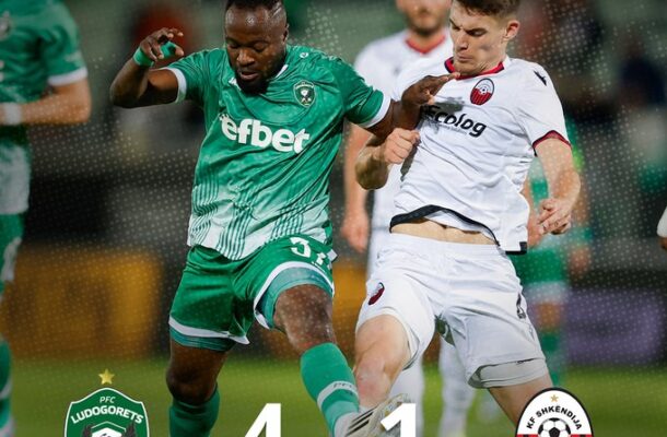 Bernard Tekpetey comes from bench to inspire Ludogorets to sealing Europa League berth