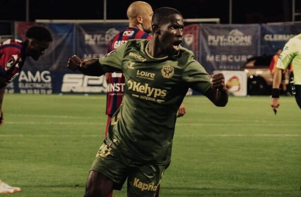 Augustine Boakye inspires Saint Etienne's comeback victory