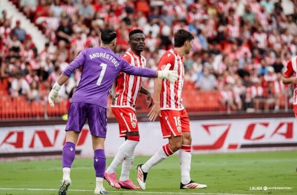 Ghanaian midfielder Baba Iddrisu makes a glorious return to football after being injured for nine months