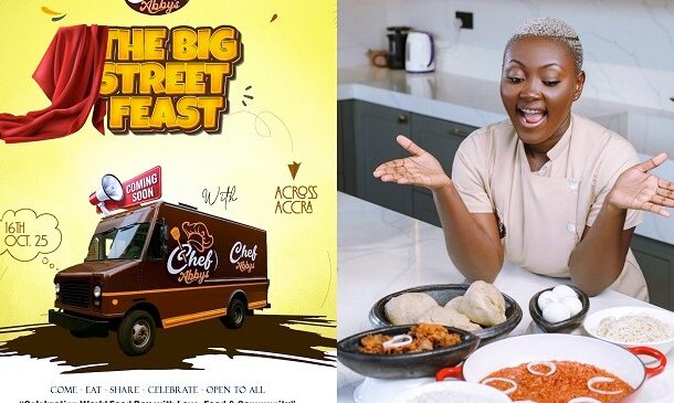 Chef Abbys brings Accra together with the ‘big street feast’