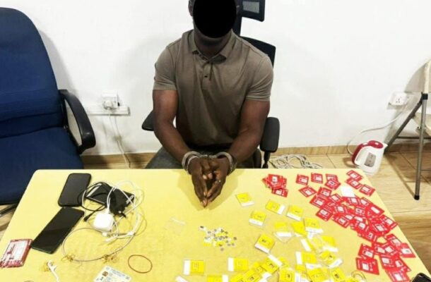 National Service person arrested for stealing GHghs303,950 to fund crypto transactions