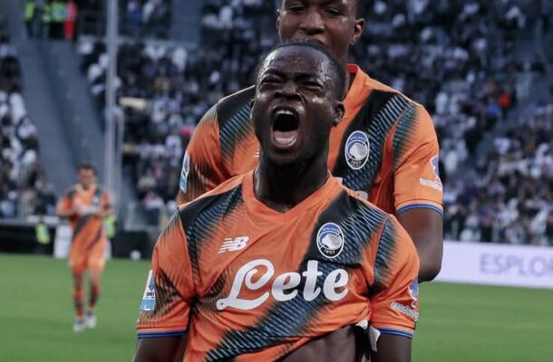 Kamaldeen Sulemana scores to pick a point for Atalanta at Juventus
