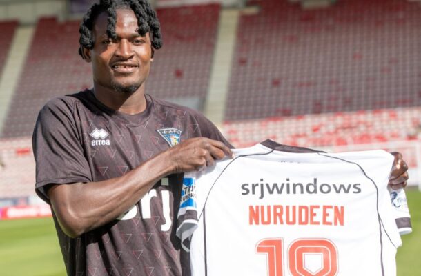 Dunfermline Athletic unveil Ghanaian defender Nurudeen Abdulai