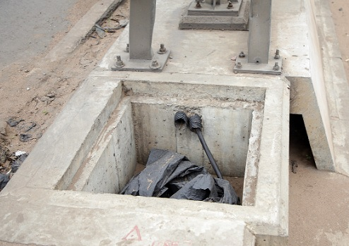 Over 900 safety components stolen from Obetsebi Lamptey interchange