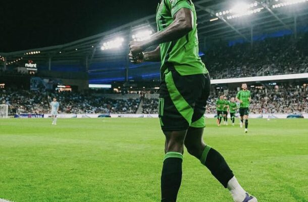 Osman Bukari fires FC Austin to US Open Cup final