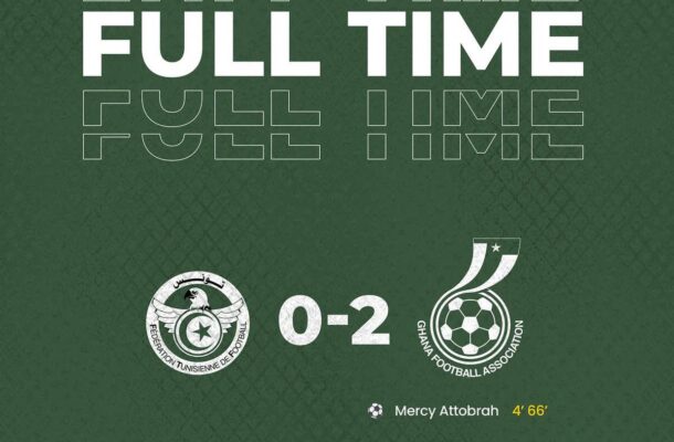 FIFA Women's U20 WCQ: Mercy Attobrah's brace seal victory for Ghana in Tunisia