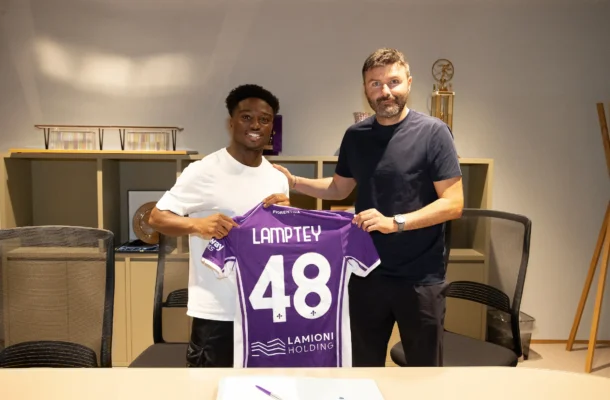 Italian club Fiorentina announce the signing of Tariq Lamptey