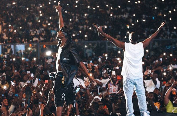 PHOTOS: Sarkodie’s Rapperholic concert shuts down Kumasi despite heavy rainfall