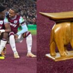 Mohammed Kudus reunites with wooden elephant stool during Spurs game with West Ham