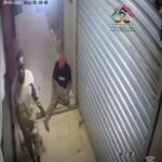 CCTV captures armed robbers breaking into mobile phone shop at Akwatia