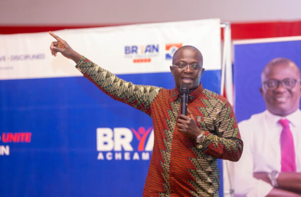 NPP flagbearer race: Bryan Acheampong reruns to Ashanti Region