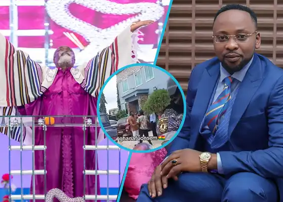 VIDEO: Adom Kyei Duah's church members attack Pottersville church over sobolo criticism