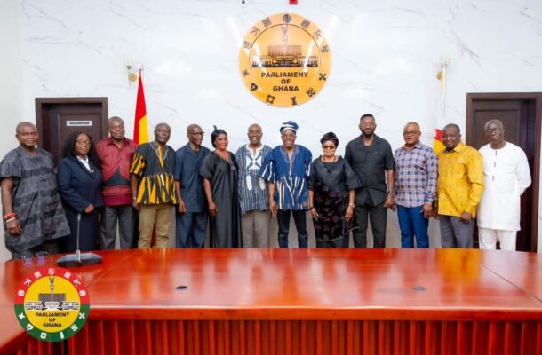 Speaker Bagbin urges Ga Royal families to unite for development of Accra