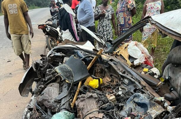 Five dead, several injured in tragic night crash at Tano Odumasi