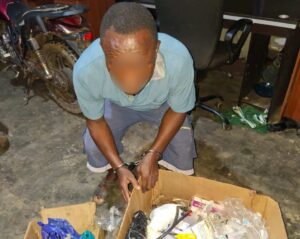 PHOTOS: Fake doctor arrested in Yeji after 11 years of operating a clinic