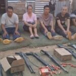 A/R: 10 armed Chinese galamseyers arrested at Abusa