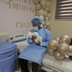 Medikal and Eazzy welcome baby boy, Space Frimpong