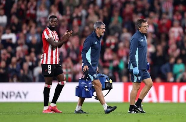2026 FIFAWCQ: Inaki Williams feared doubtful for Black Stars' doubleheader amid fresh injury concerns