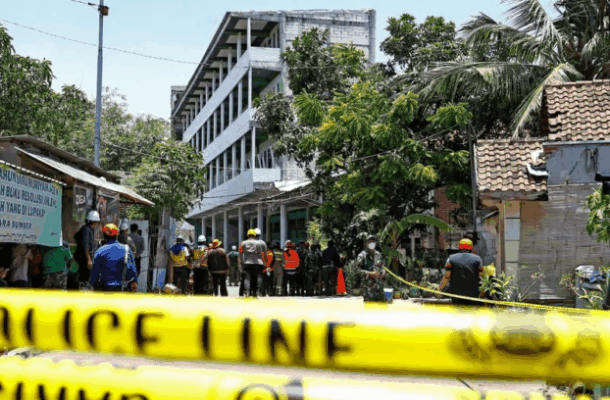 Rescuers search for dozens of students after Indonesia school collapse