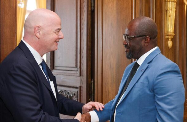 2026 FIFAWC: FIFA President Gianni Infantino congratulates Ghana after World Cup berth
