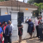 Prudential Bank Staff protest alleged unfair treatment by management