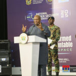 Prez. Mahama shares humorous MoMo fraud incident at Cybersecurity Awareness launch [VIDEO]