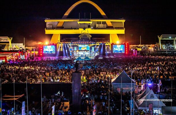 Over 300,000 fans flood Independence Square for record-breaking ShattaFest 2025 — Sammy Flex