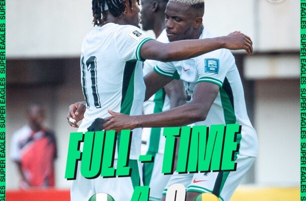 2026 FIFAWCQ: Osimhen's hattrick over Benin secures playoff lifeline for Nigeria