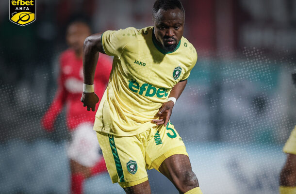 Bernard Tekpetey scores in Ludogorets' 9-goal thriller loss to CSKA Sofia