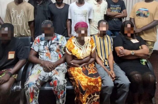 NACOC arrests 13 in major anti-drug raid at Akuapem Akropong