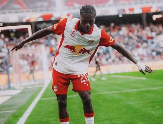 Edmund Baidoo scores in Red Bull Salzburg draw with SCR Altach