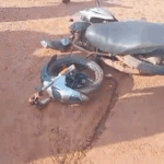 Motorcyclist battles for life after violent crash in Berekum