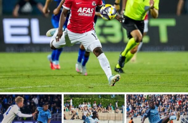 UECL: Ghanaian quartet face of as Slovan Bratislava take on AZ Alkmaar on Thursday night