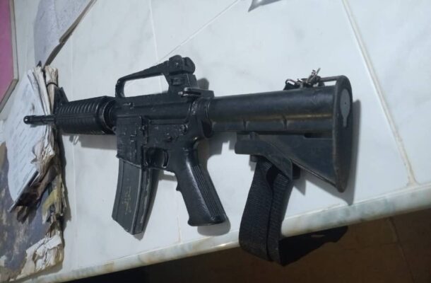 Police arrest two for armed robbery in Adumasa market, one suspect still at large