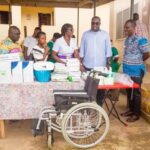 Sammi Awuku donates medical supplies to boost healthcare in Akuapem North